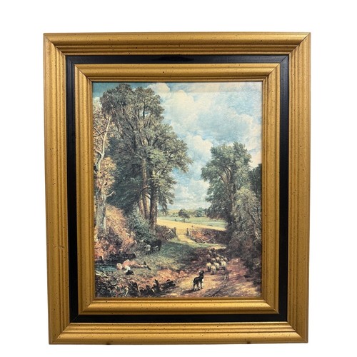 Turner cornfield framed print - framed,