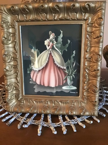 Turner art framed print - 50’s,